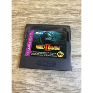 Mortal Kombat II Sega Game Gear 1994 Fighting Game Cartridge MK2 Midway Acclaim